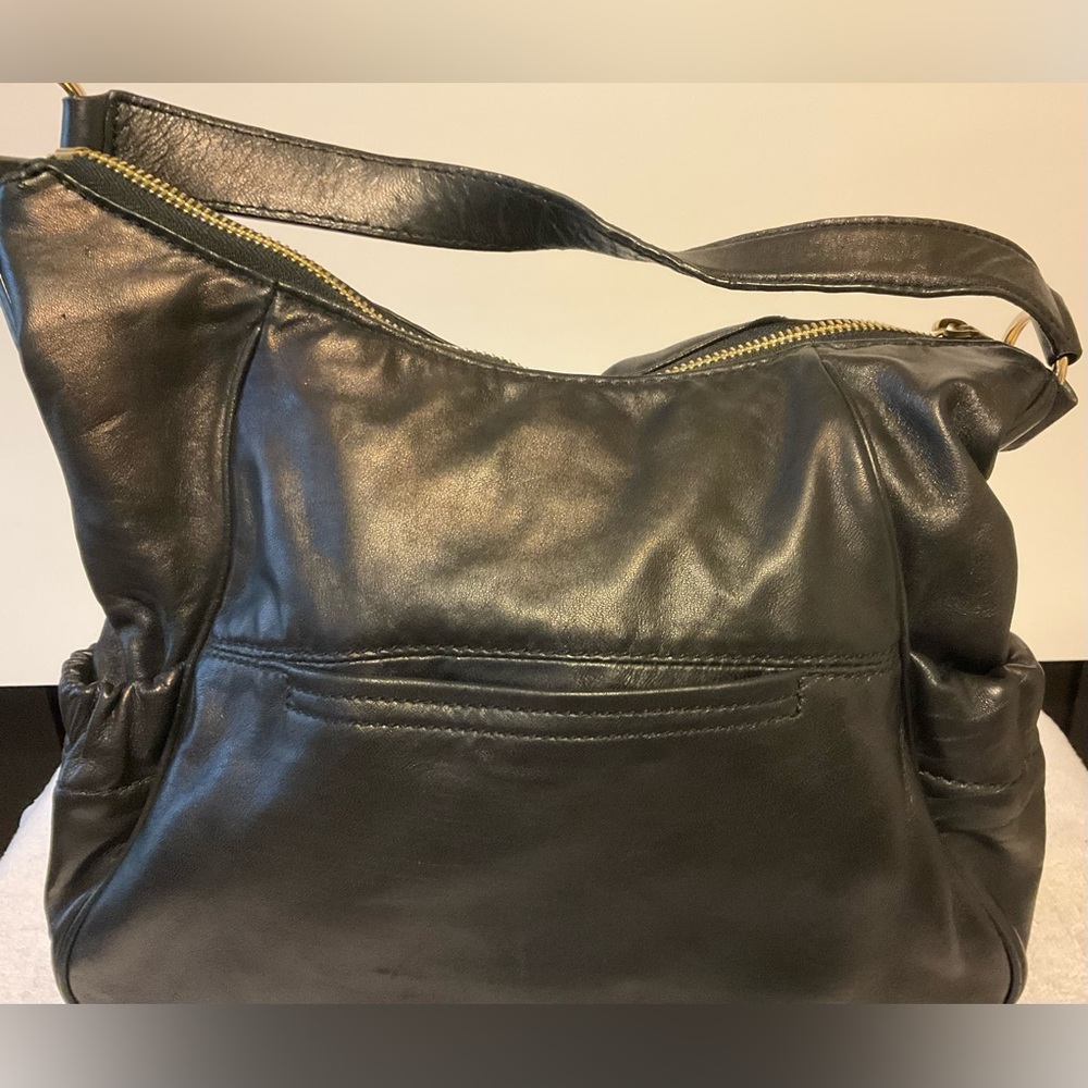 Michael Kors black leather hobo bag - Picture 2 of 8